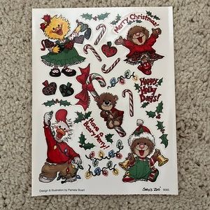 Brand new Suzy’s Zoo Christmas stickers